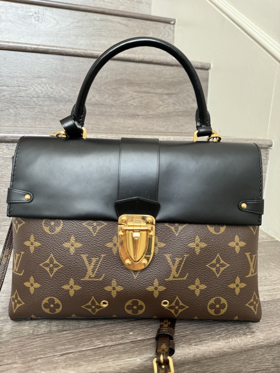 Louis Vuitton One Handle Flap Bag Monogram Canvas and Leather MM