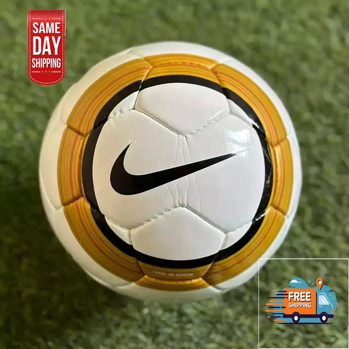 New RARE NIKE T90 TOTAL Gold AEROW PREMIER LEAGUE SWIFT 2005-06