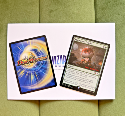 Eggnogger's 'Stache/JUST IN FOOLING セットB MTG 2024 Holiday card