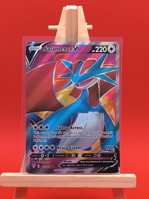 Salamence V 185/189 Darkness Ablaze Ultra Rare Full Art Pokemon