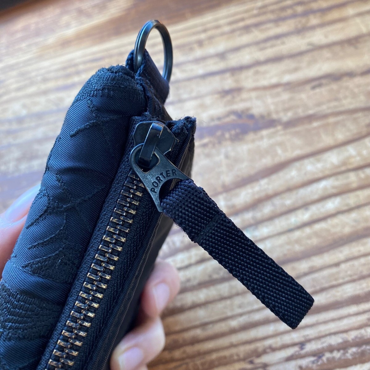 original fake PORTER パスポートケース 黒 青 KAWS originalfake