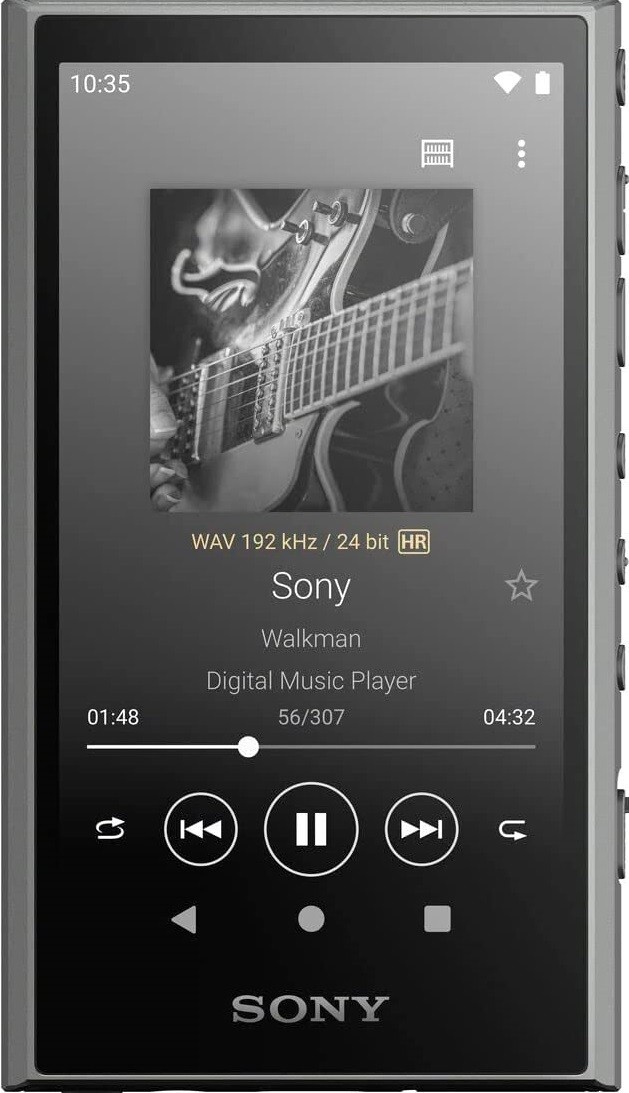 SONY WALKMAN 64GB Hi-Res A300 Series NW-A307 Audio Player Gray