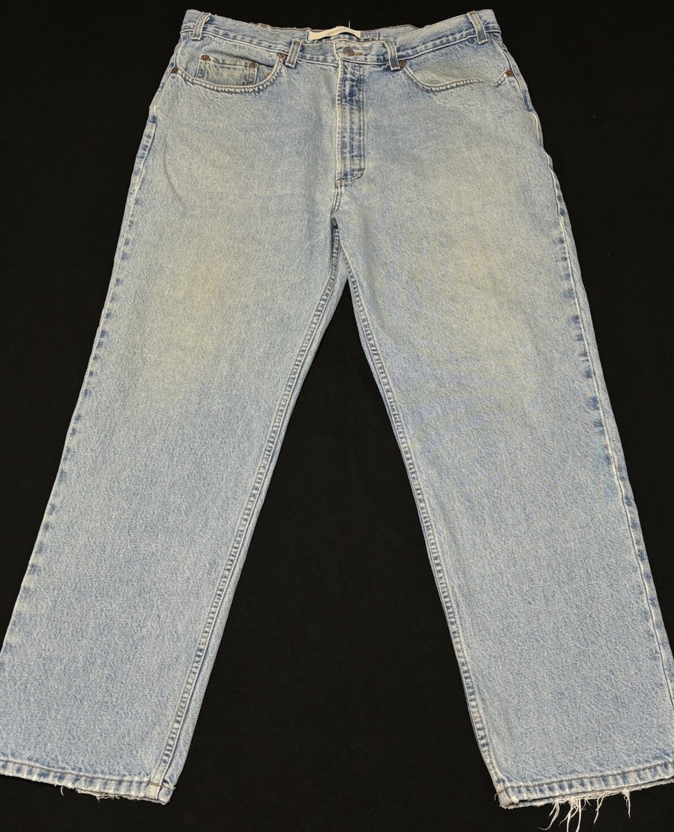 Vintage Gap Jeans Men's 38x30 Blue Relaxed Fit Workwear Denim