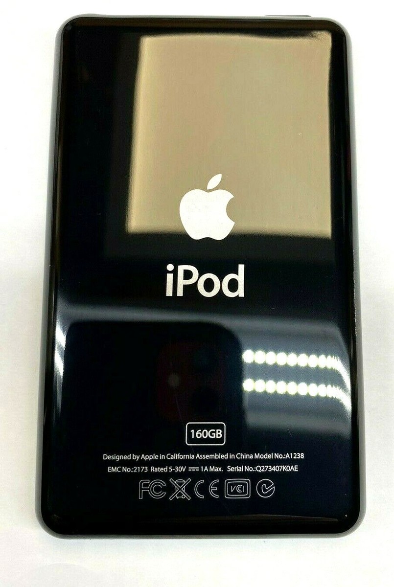 Apple IPOD CLASSIC 7th Generation 256GB - Black/Black- Excellent