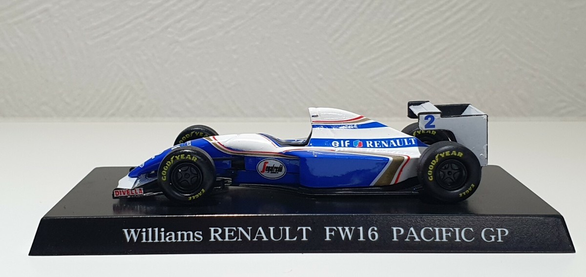 1/64 Aoshima Williams F1 1994 FW16 PACIFIC GP #2 SENNA SECRET