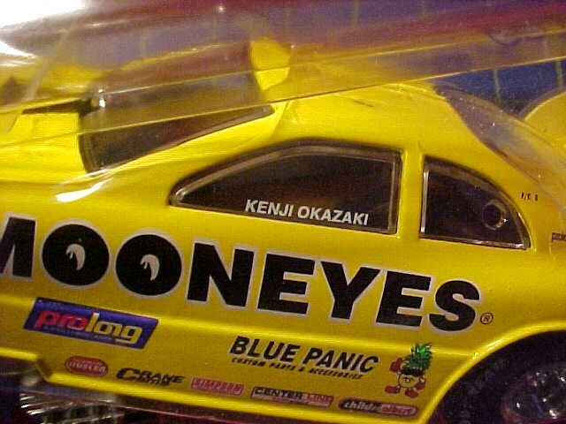 1:24 RACING CHAMPIONS JIM DUNN MOONEYES FUNNY CAR! KENJI OKAZAKI