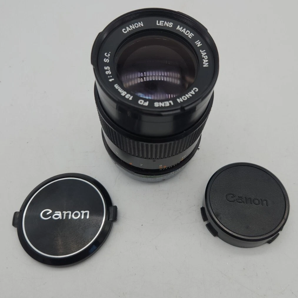 Canon FD f/3.5 Camera Lenses 135mm Focal for sale - eBay