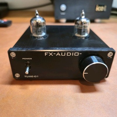 FX-AUDIO- TUBE-01 Tube Preamplifier, Black | eBay
