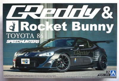 AOSHIMA 1/24 TOYOTA 86 '12 GReddy & Rocket Bunny Volk Racing Ver