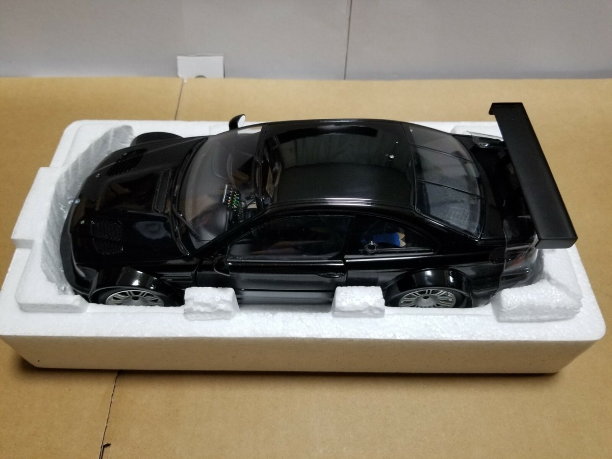 MINICHAMPS BMW M3 GTR 'STREET' 2001 BLACK 100 012105 1/18 | eBay