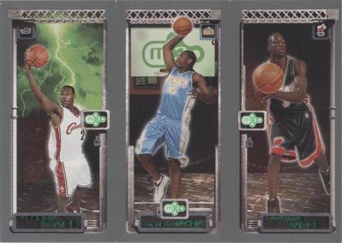 2003-04 Topps Rookie Matrix - Carmelo Anthony/LeBron James/Dwyane