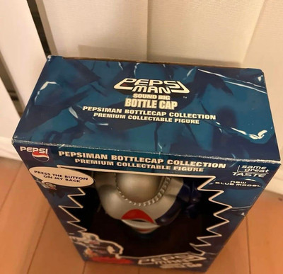 爆買い，大人気 PEPSIMAN SOUND BIG BOTTLE CAP vintage figure toy
