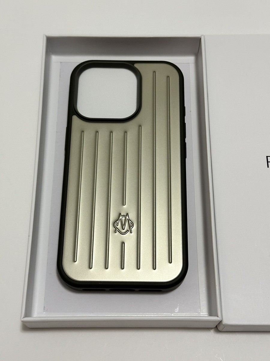 Rimowa Iphone Case Aluminum For Iphone 16 ProMAX Titanium⭐️U.S