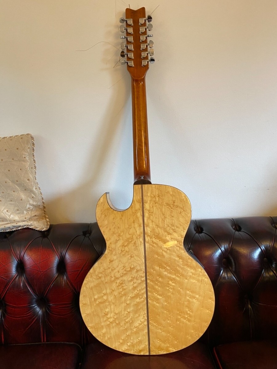 Washburn 12 String Birds Eye Maple Electro-Acoustic Very Rare EA20