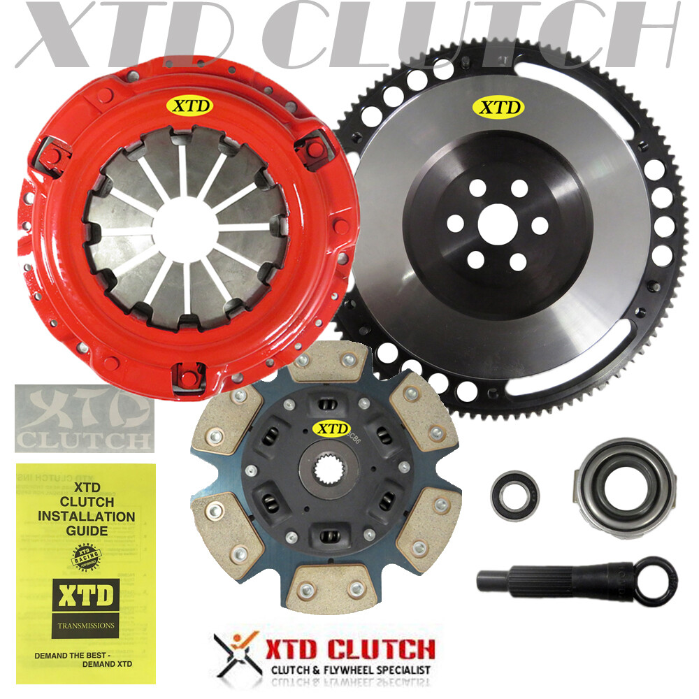 XTD STAGE 3 CLUTCH & 8LBS FLYWHEEL KIT 92-05 HONDA CIVIC D15 D16