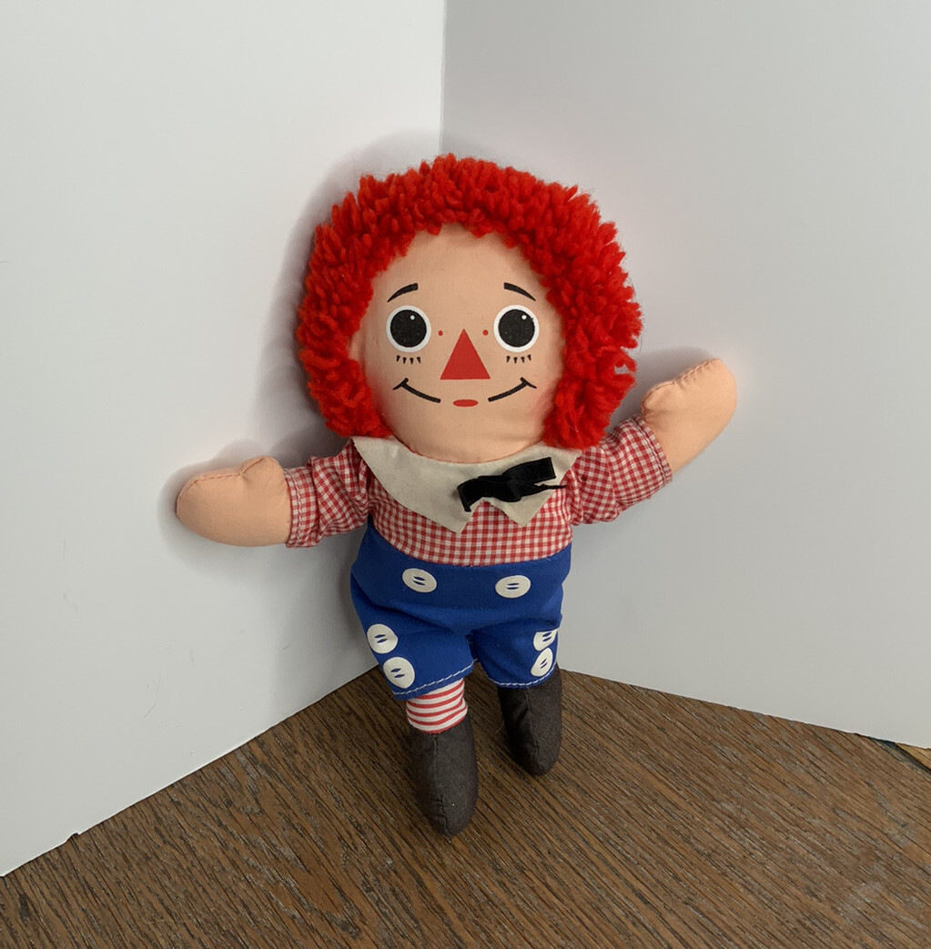 Raggedy Anne & Andy Mini 9” Small Doll Yarn Hair Rag doll Plush | eBay