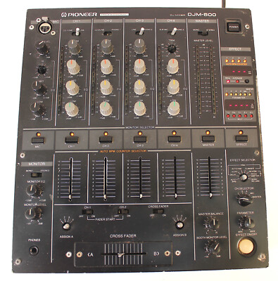 Pioneer DJM-500 DJミキサー(abcabc) Pioneer DJM-500 DJ Mixer Model