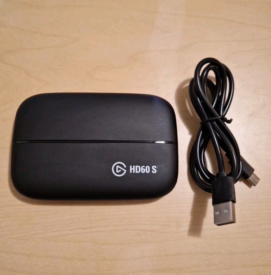 elgato HD 60 S Gaming Capture Card (2GC309901004) and USB C Type