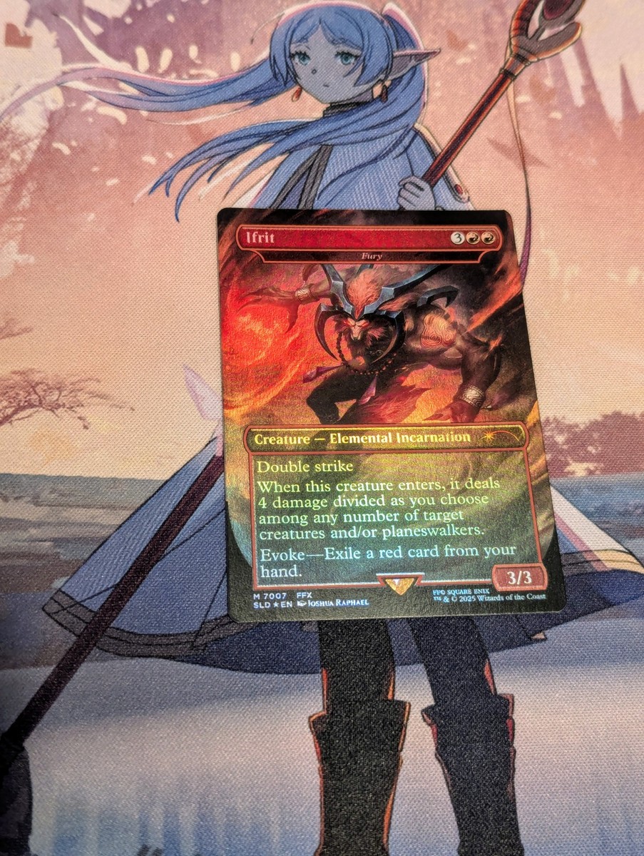 MTG FF イフリート Ifrit foil 激情 secret lair MTG FF イフリート