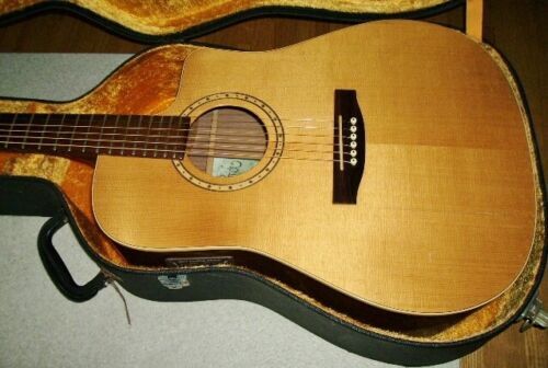 Electric Acoustic Guitar Simon & Patrick CWGT Mini Jumbo Flat top