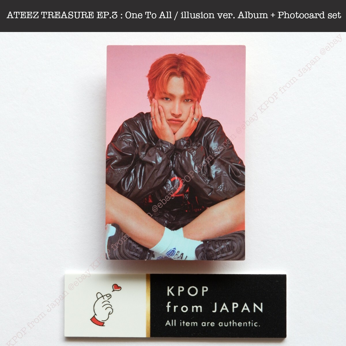 ATEEZ ホンジュン Hongjoong トレカ サノク mini3 ① 【公式通販】