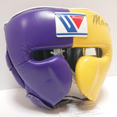 ウイニング winning ヘッドギア 紫／金 Lサイズ ウイニング winning