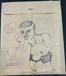 ダニエル・ジョンストン サイン入りアート Daniel Johnston Art | eBay