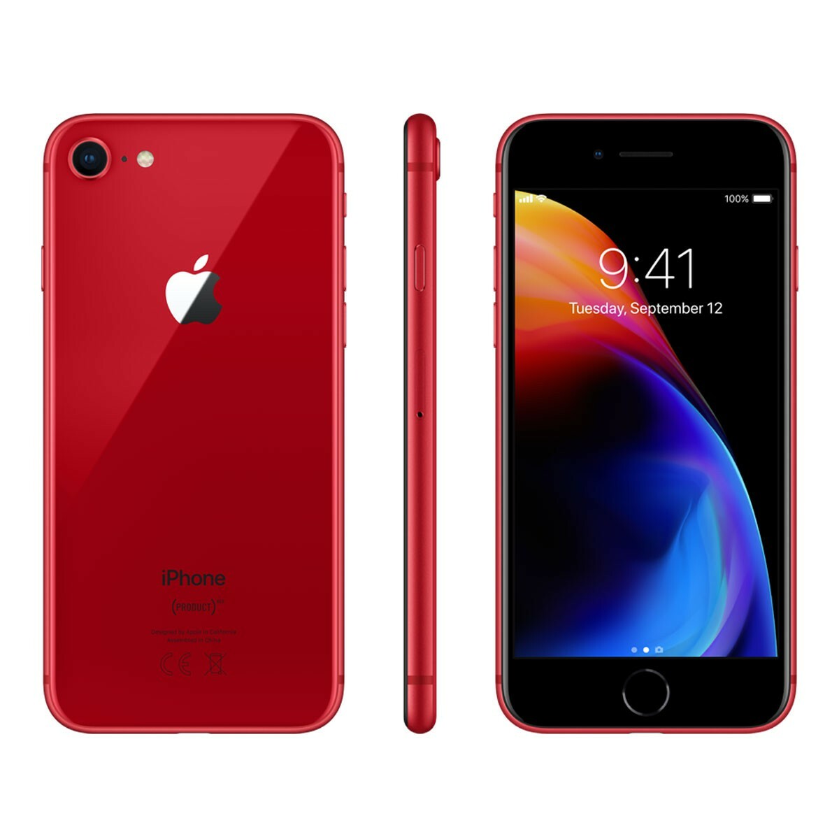 画面割れ ジャンクiPhone8 PRODUCT RED SIMフリー 64GB 【公式通販】