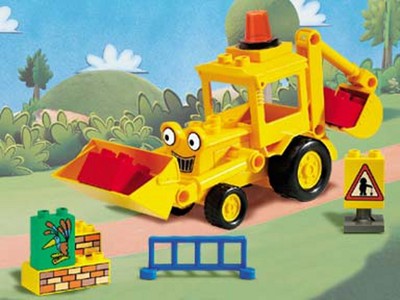 LEGO 3272 - Duplo Bob the Builder - Scoop on the Road - 2001 - NO