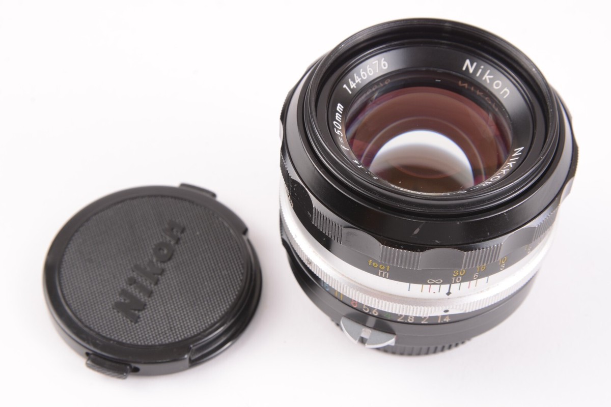 Nikon Nikkor-S.C Auto 50mm f/1.4 Non AI MF Lens #Z-46676 | eBay