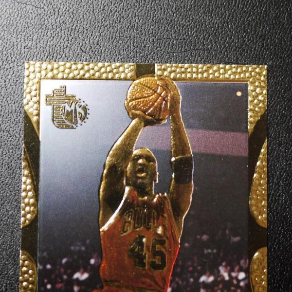 マイケル・ジョーダン TOPPS 45番 ゴールドカード エンボス