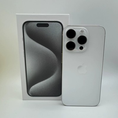 Apple iPhone 15 Pro シルバー 白 本体 セット一式 Apple iPhone 15