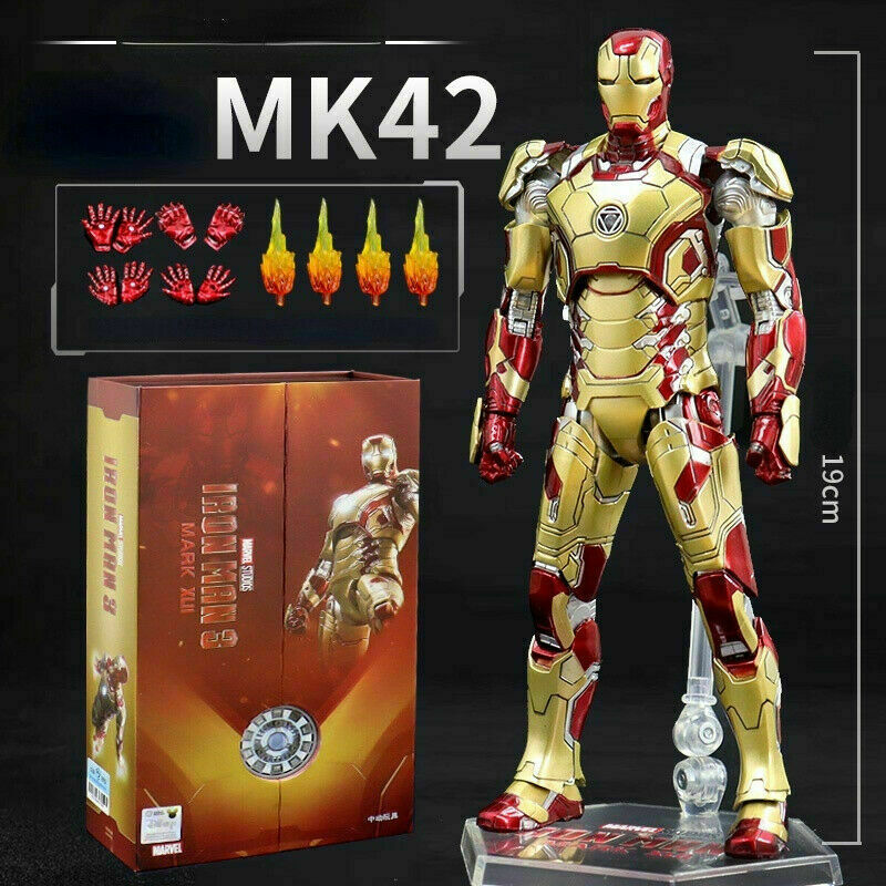 ZD TOYS IRON MAN Mark XLII MK42 Marvel Avengers 7