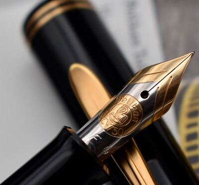 PELIKAN M700 Toledo W-Germany 18C 750 Fine (F) Nib w/ EN Imprint