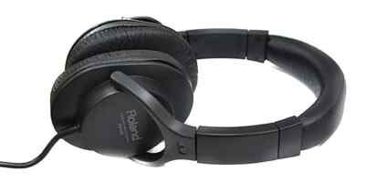 Roland RH-5 Monitor Headphones Black for Digital Piano V-Drums NEW