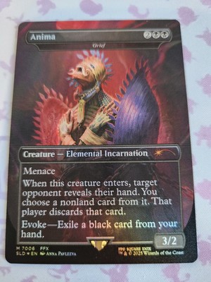 MTG SECRETLAIR アニマ(悲嘆) 英語版Foil Anima - Grief (Rainbow Foil