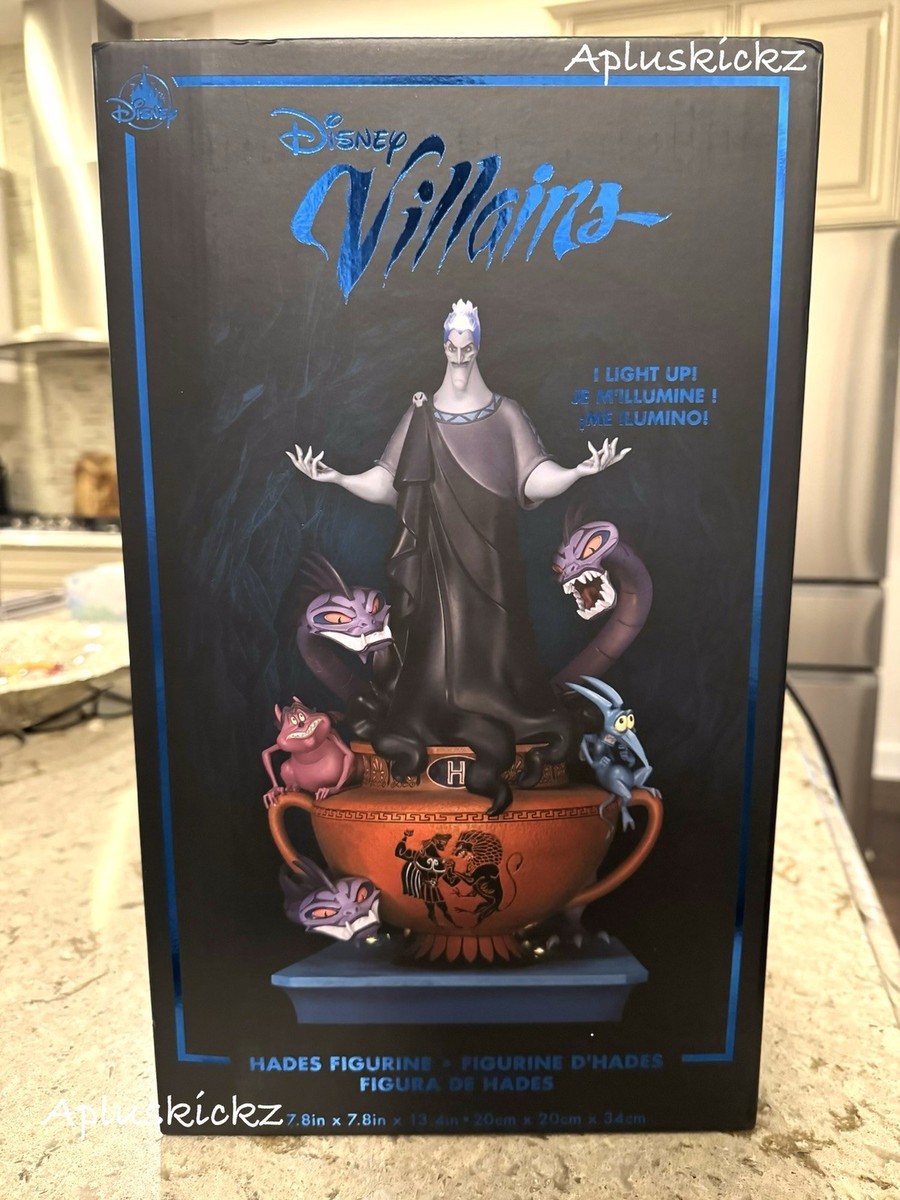2025 Disney Parks Villains Hades & Sidekicks Light Up Figurine New