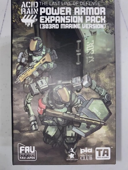 アシッドレイン ACID RAIN 第303海兵隊 3個セット パワーアーマー