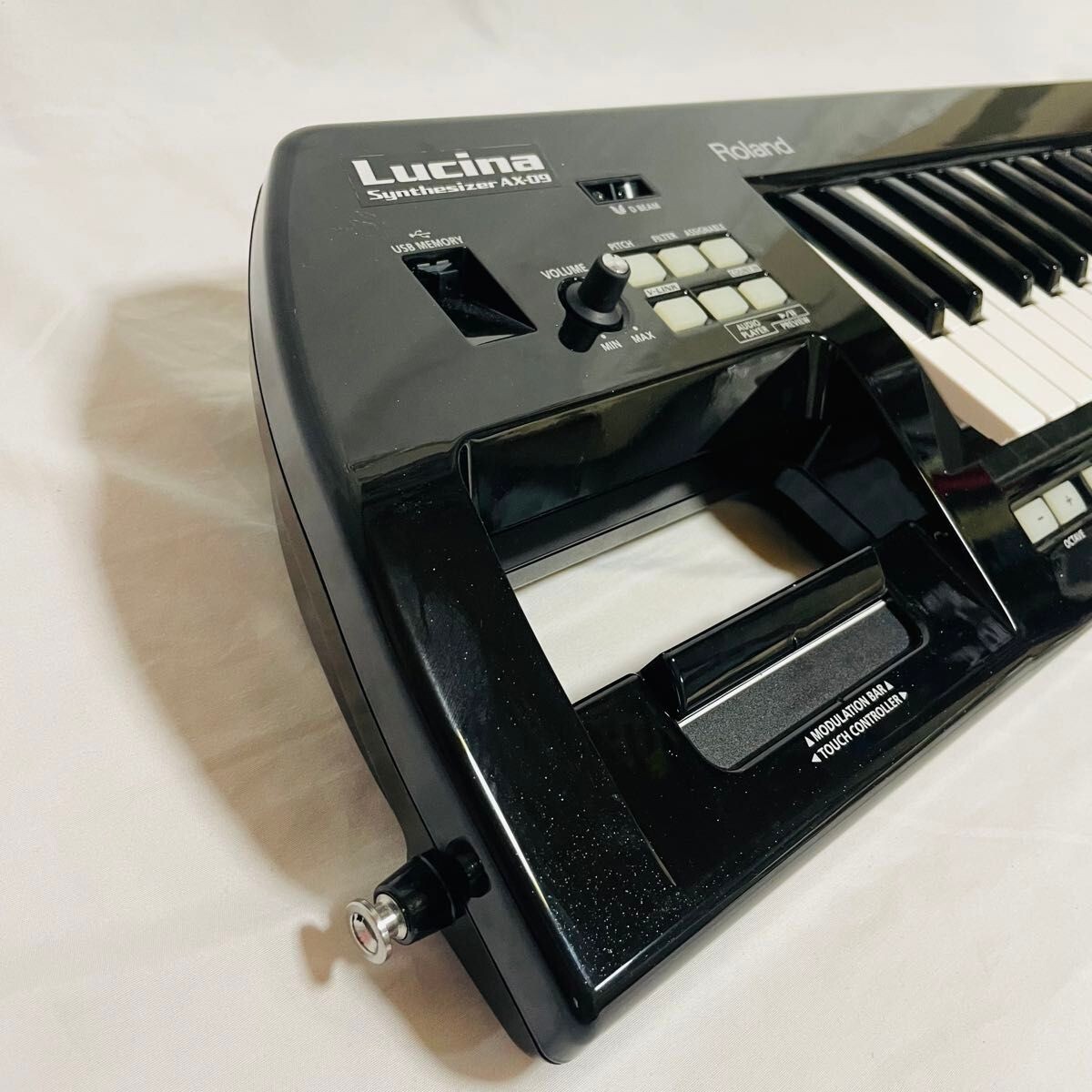 Roland AX-09 Lucina KEYTAR Shoulder Synthesizer Keyboard Used