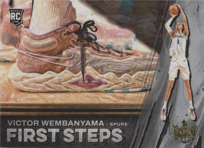 2023-24 Panini Court Kings - First Steps Victor Wembanyama #1 (RC