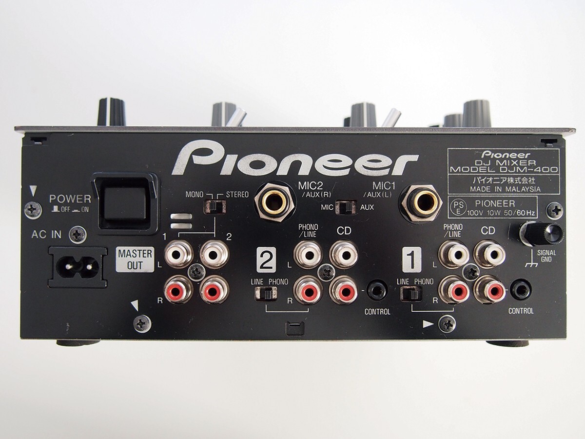 Pioneer DJ DJM-400 Black 2-channel Effects Audio Mixer DJM400 | eBay
