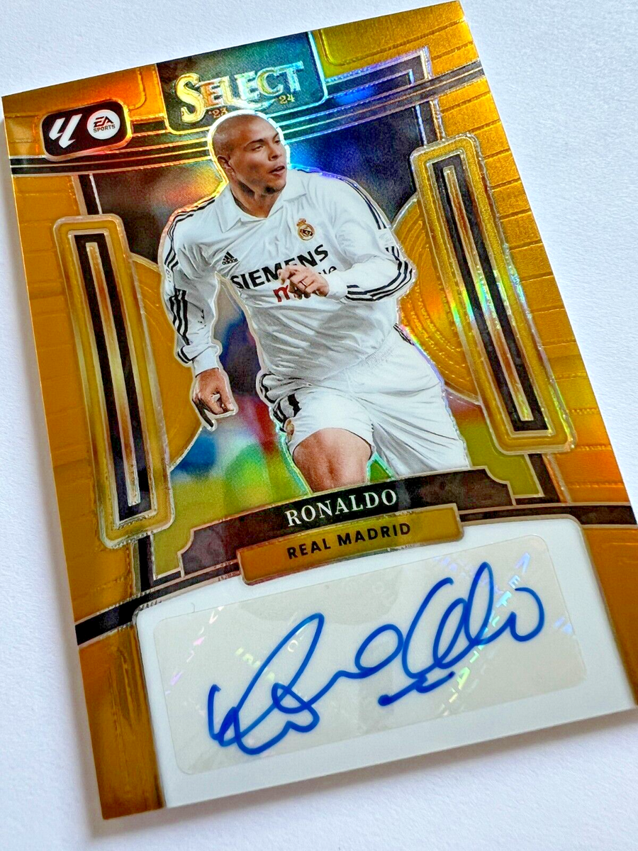 ロナウド panini select serie A 直筆サインカード