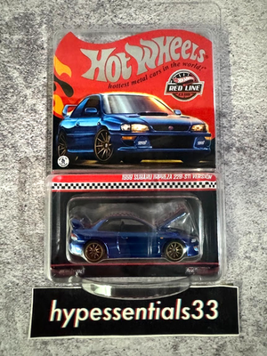 Hot Wheels 2025 RLC 1998 Subaru Impreza 22B-STI Version JCP09-9893