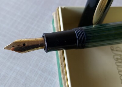 ✒ NICE Pelikan 400 Vintage German Fountain Pen 14C- 585 M Nib | eBay