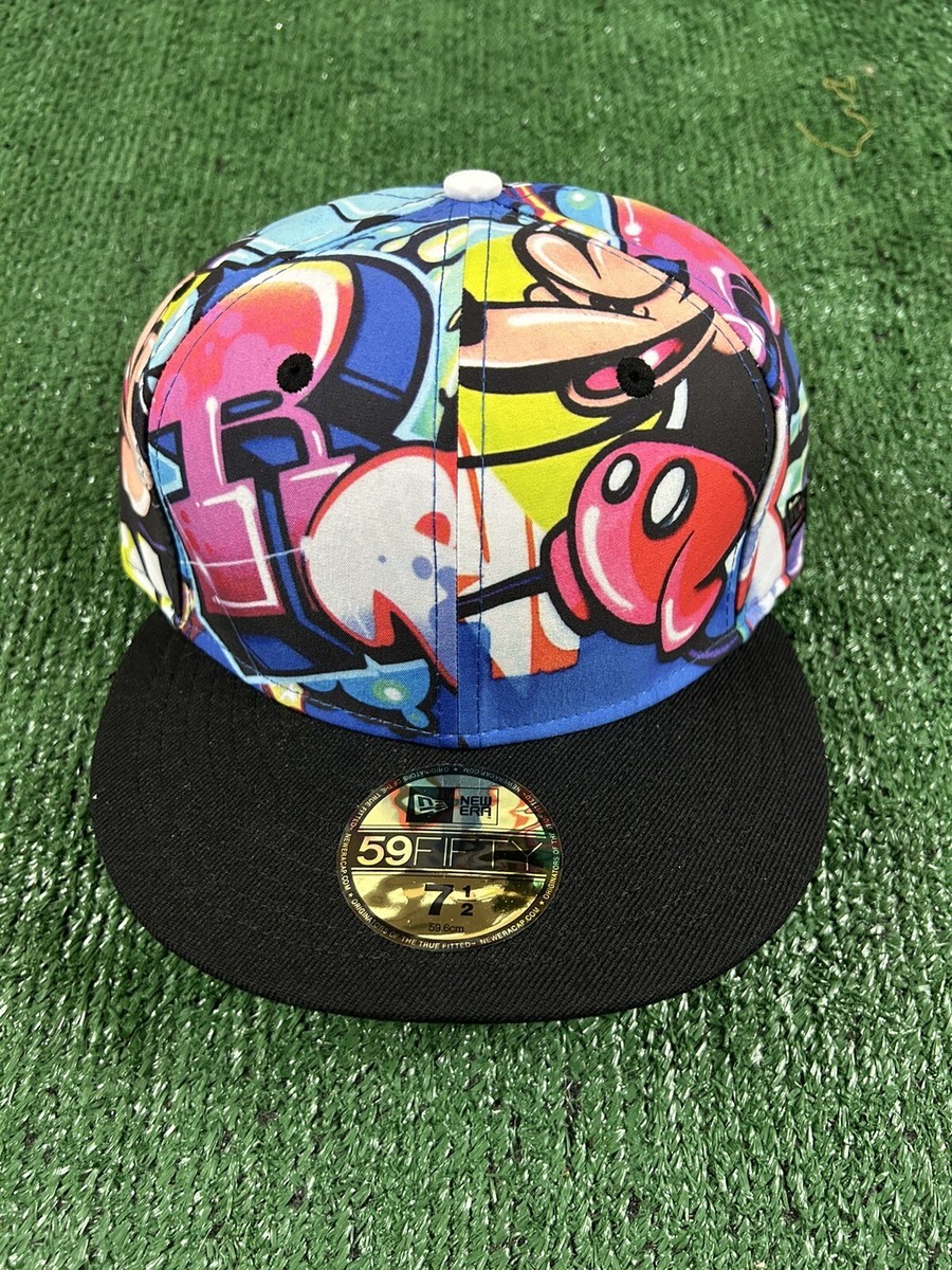 Rare DISNEY x NEW ERA x BLOC 28 59FIFTY Mickey Mouse Graffiti