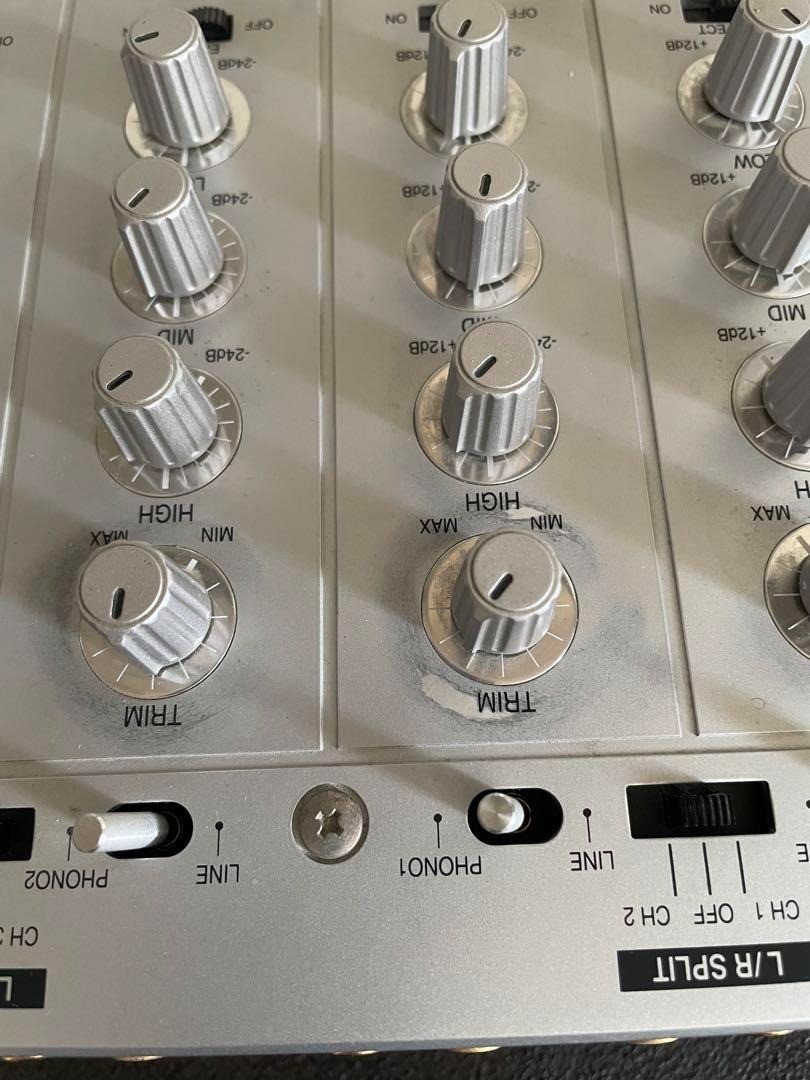 Technics SH-MZ1200 Silver Mixer DJ Player Turntable Working W