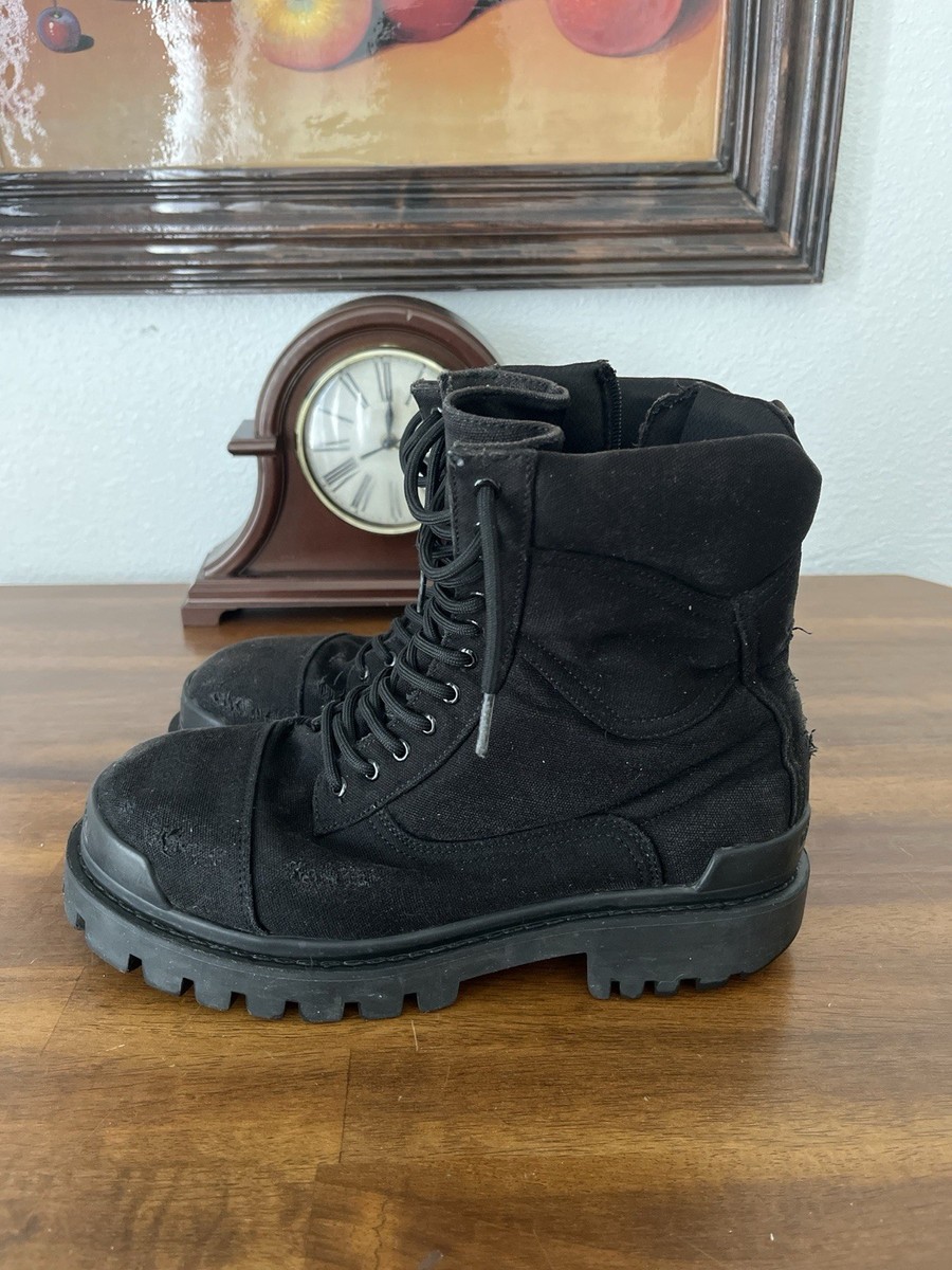 Balenciaga Men's Combat Strike Boots Size US 10 EU 43 | eBay
