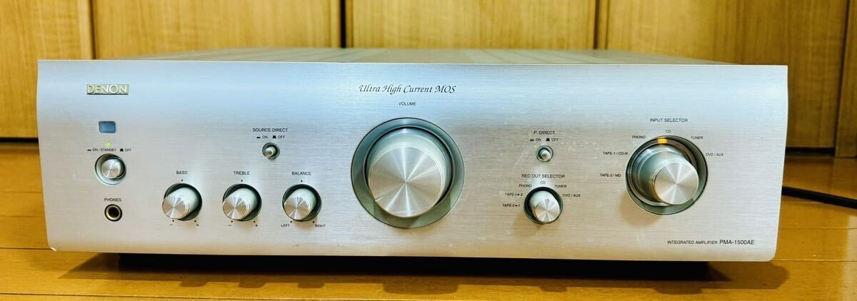 DENON PMA 1500ae シルバー アンプ リモコン付き DENON PMA 1500ae