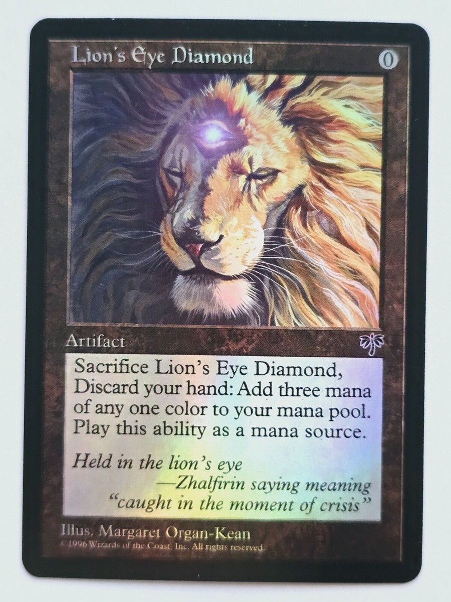 MTG ライオンの瞳のダイアモンド/Lion's Eye Diamond Lion's Eye