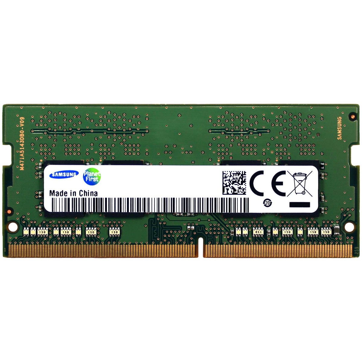 Samsung 8GB 1Rx8 PC4-2133P SODIMM PC4-17000 DDR4 2133 MHz 1.2V